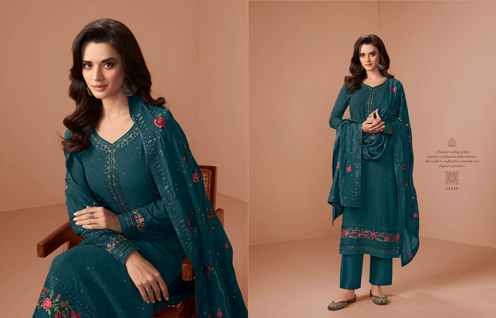 Zisa Rose 14331-14336 Designer Salwar Suits Catalog